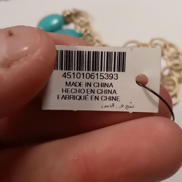 Chicos turquoise necklace - Picture 4 of 5